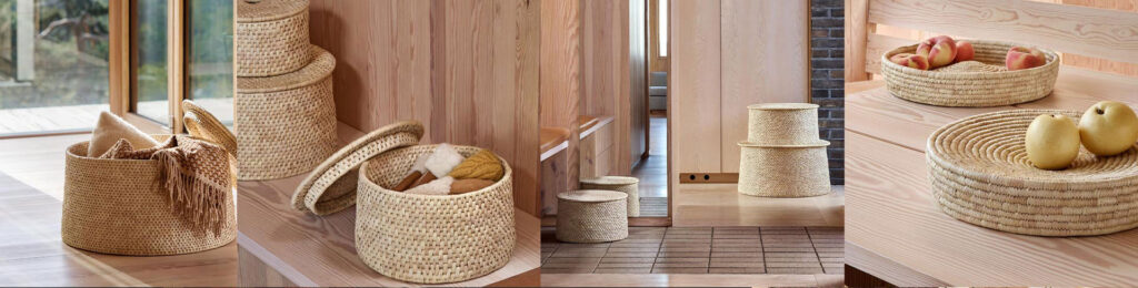 Bokharis-flettede-kurver-av-naturprodukter får du på Oslo Design Fair